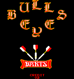Bulls Eye Darts Title Screen